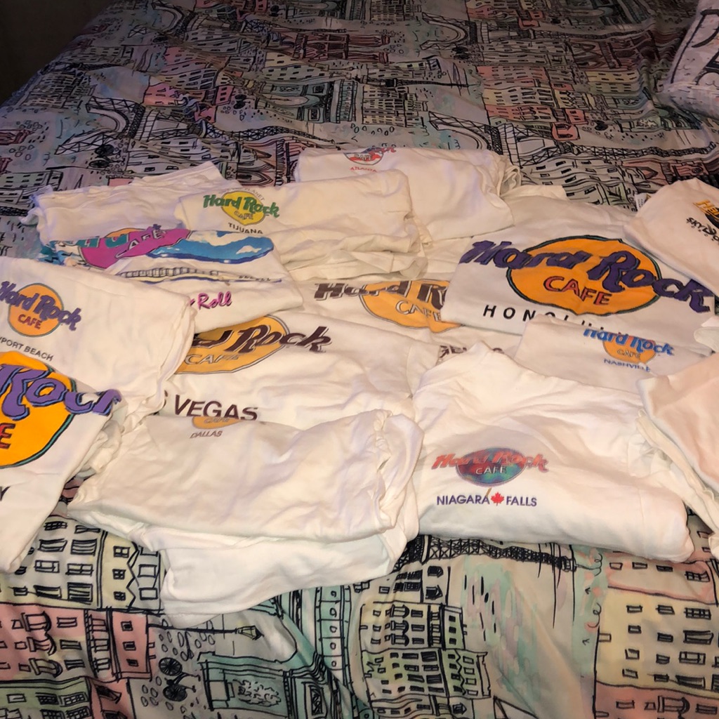 Multiple Sizes And Place- 15 Total Shirts.